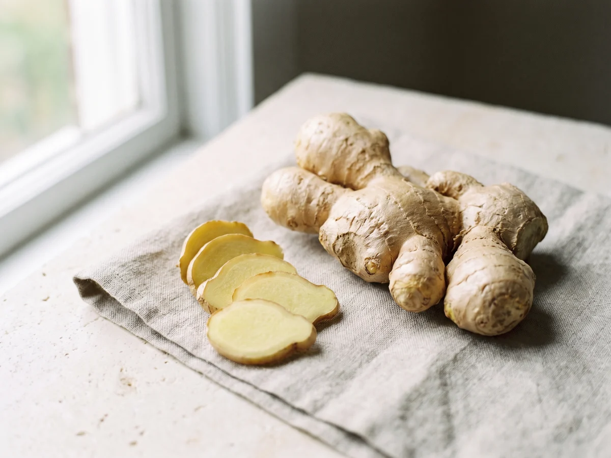 Botanical illustration of Ginger