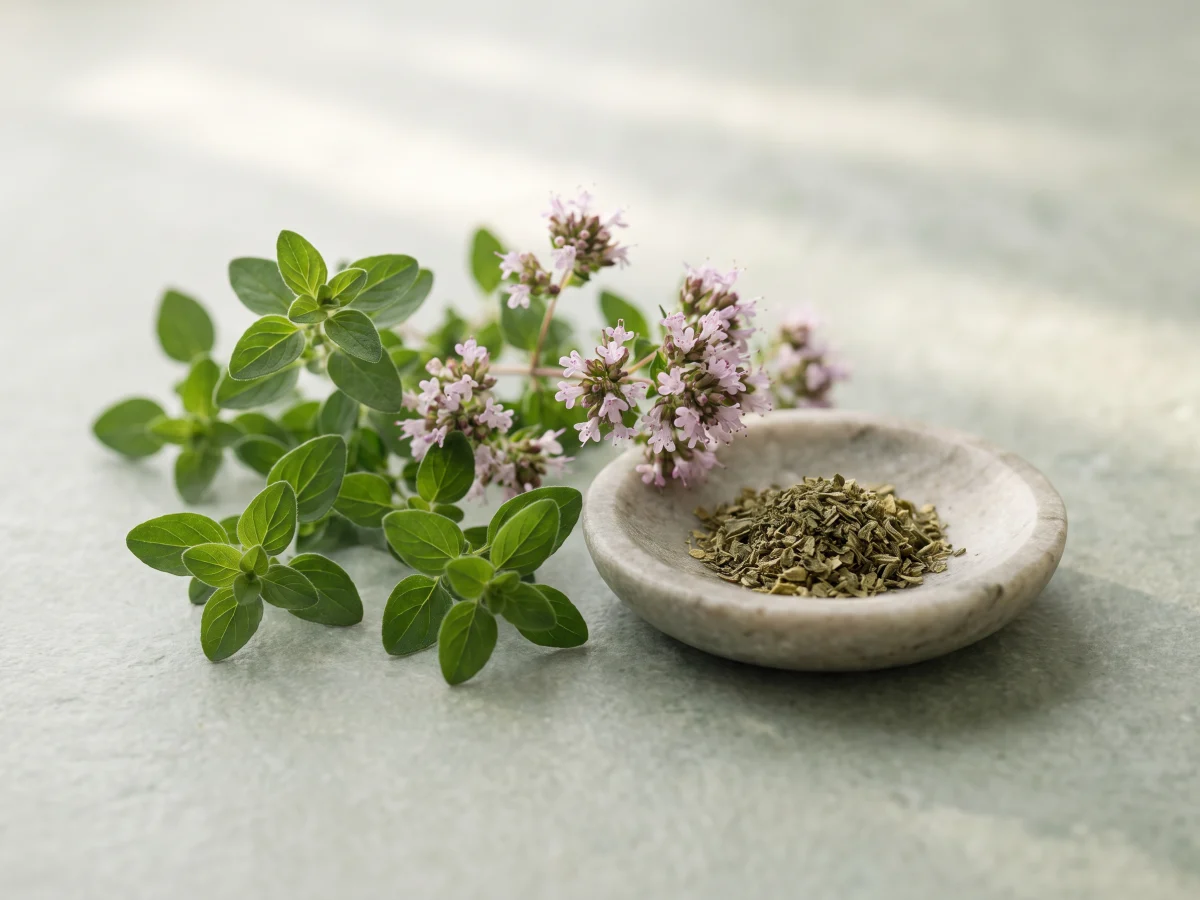 Botanical illustration of Oregano
