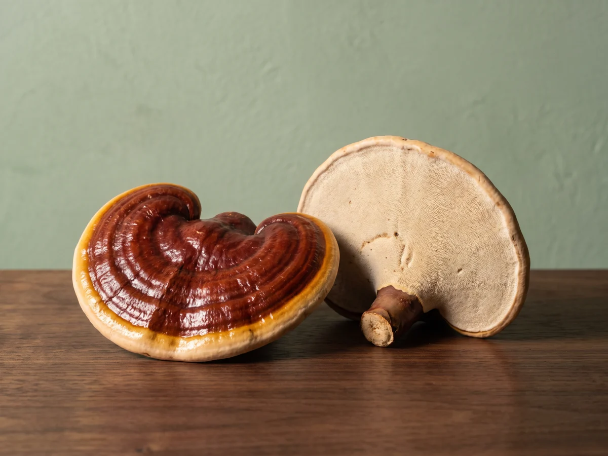Botanical illustration of Reishi